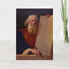 Cartão Prophet Moses on Mount Sinai – High-Fidelity Epic 