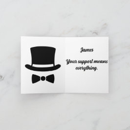 Cartão Proposta de Casamento para o Padrinho