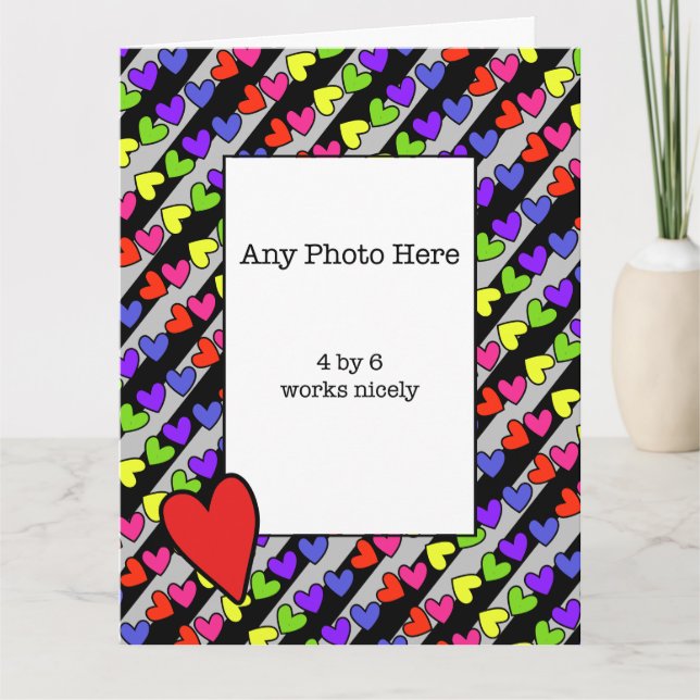 Cartão Proposta de dia de os namorados (Frente)