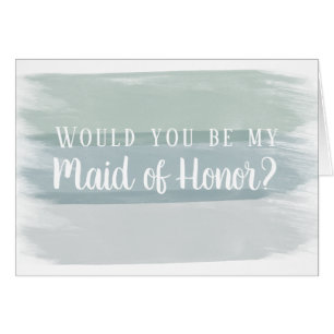 Cartão Proposta de Madrinha de casamento do Traço do Pin