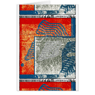 Cartão Propriedades do lago Geranium