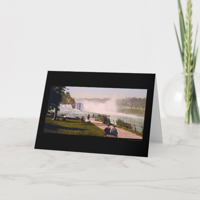 Cartão Prospect Point Niagara Falls 1901 (Frente)