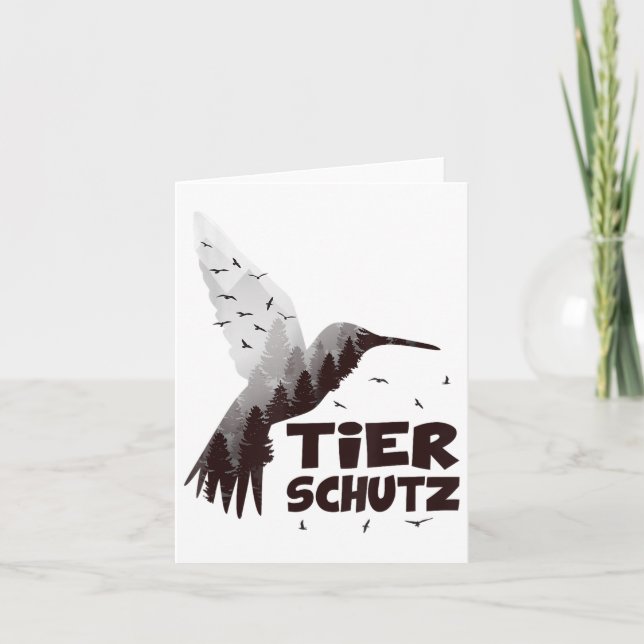 Cartão Proteção ambiental Proteção climática (Frente)