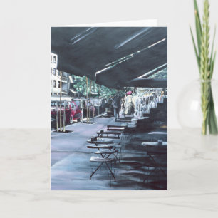 Cartão Protegido por Médio Morning Sun Greeting Card