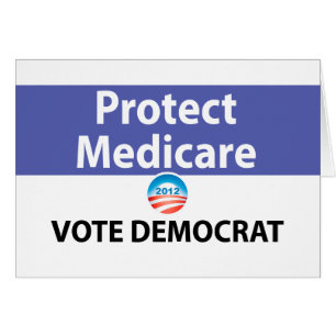 Cartão Proteja Medicare: Vote Democrata