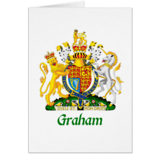 Cartão Protetor de Graham de Grâ Bretanha