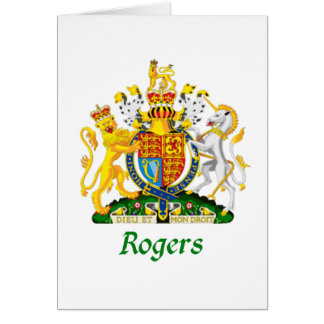Cartão Protetor de Rogers de Grâ Bretanha