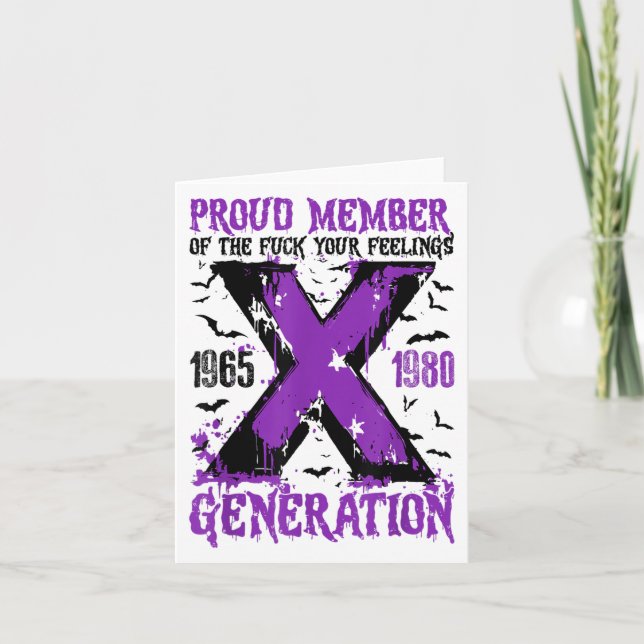 Cartão Proud Member X Generation For Your Feelings Hallow (Frente)
