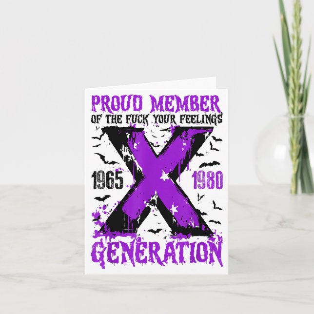 Cartão Proud Member X Generation For Your Feelings Hallow (Frente)