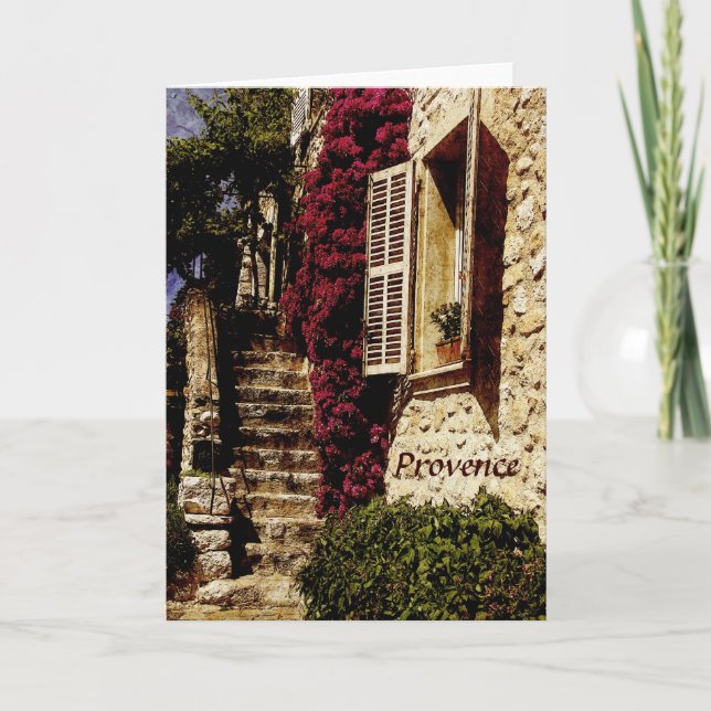 Cartão Provence, St Paul de Vence greeting card (Frente)