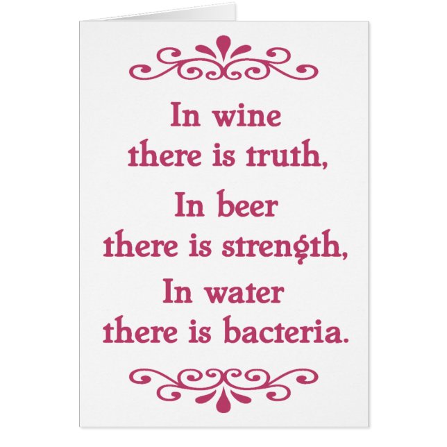 Cartão Provérbio alemão - CF (Frente)