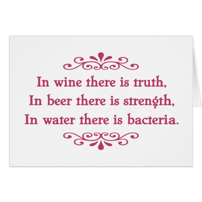 Cartão Provérbio alemão - CF (Frente Horizontal)