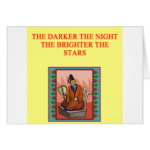 Cartão provérbio chinês sábio