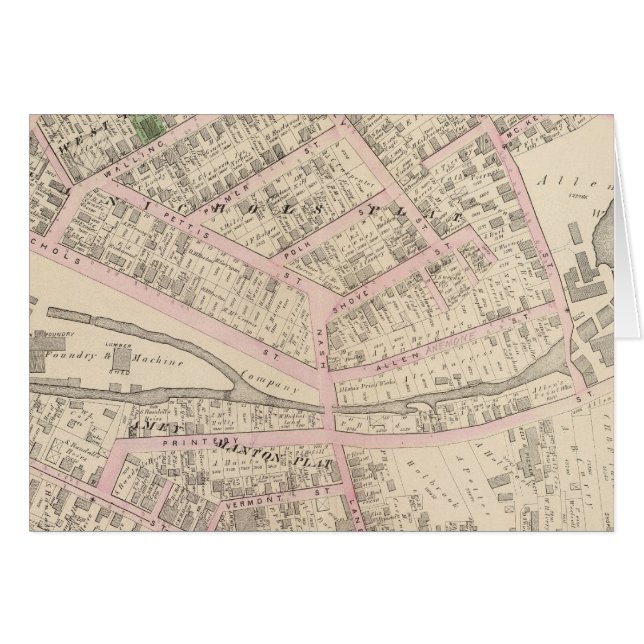 Cartão Providence Rhode Island (Frente Horizontal)