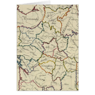 Cartão províncias francesas