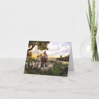 Cartão Psalm 23 The Lord is My Shepard Card