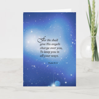 Cartão Psalm 91:11
