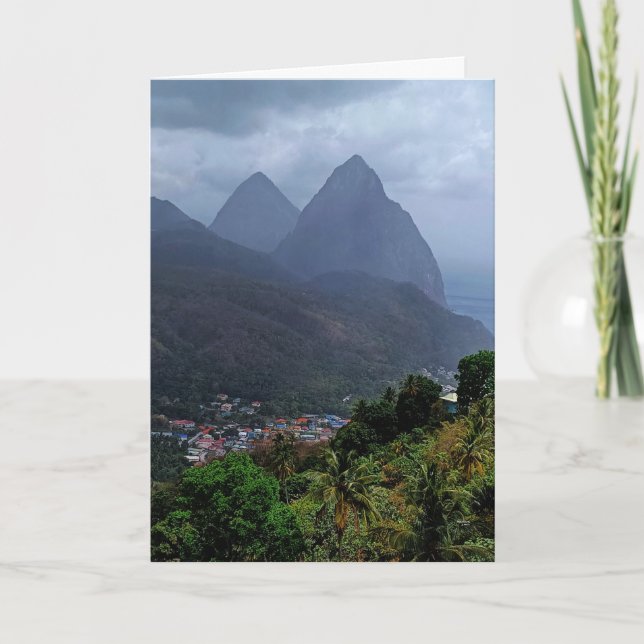 Cartão Psalm 95:3-5 Blank Folded Greeting Card (Frente)