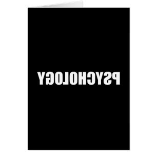 Cartão Psicologia reversa