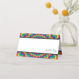 Cartão Psychedelic Tie Place