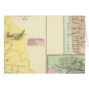 Cartão Pt Pleasant, Virgínia Ocidental