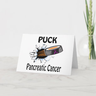 Cartão Puck The Causes Pancreatic Cancer Card