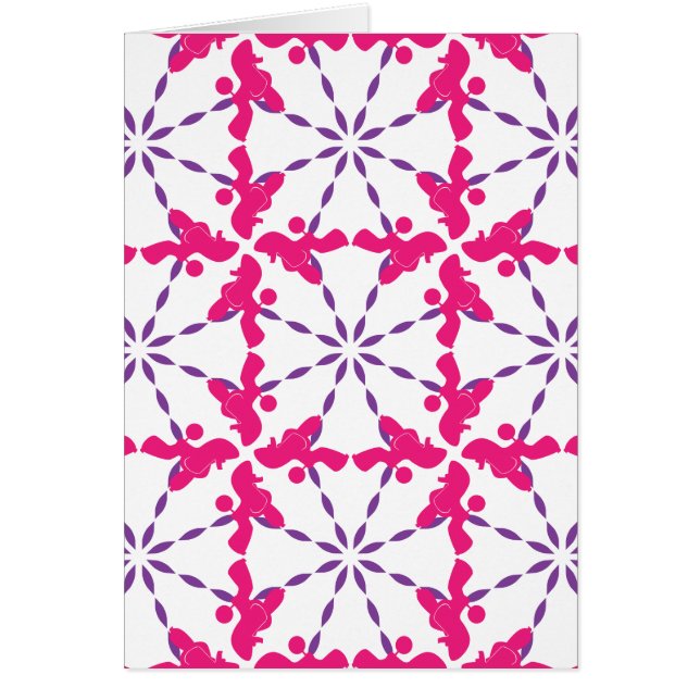 Cartão Pudelmuster (Frente)