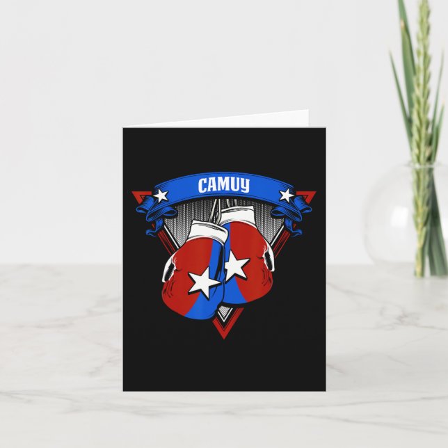 Cartão Puerto Rican Camuy (Frente)