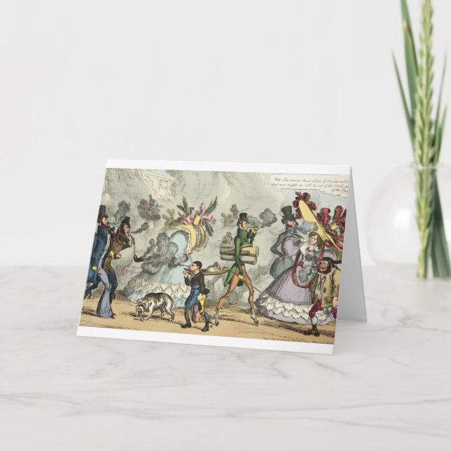 Cartão Puff, Puff, é uma Idade de Puffing, Puff, Puff, P (Frente)