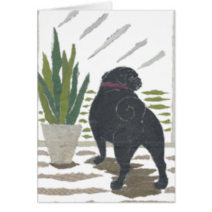 Cartão Pug