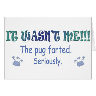 Cartão Pug