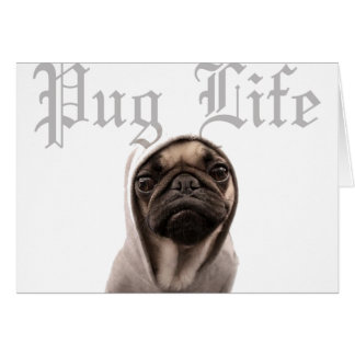 Cartão Pug