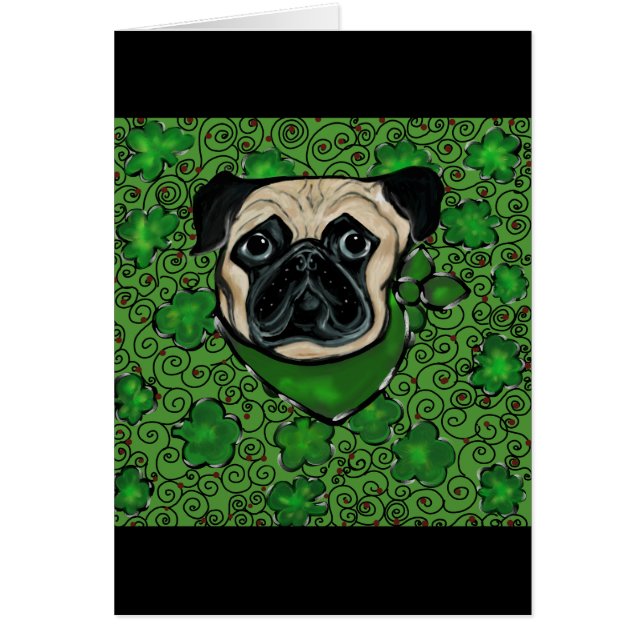 Cartão Pug Patty (Frente)