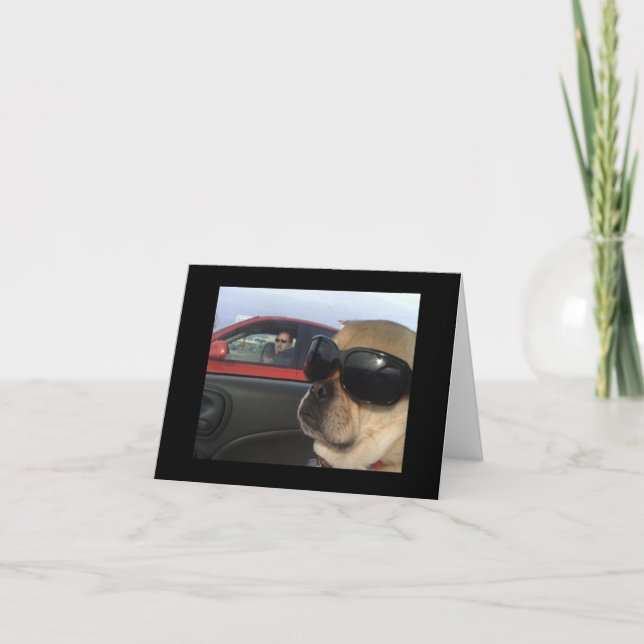 Cartão Puggles Greeting Card (Frente)