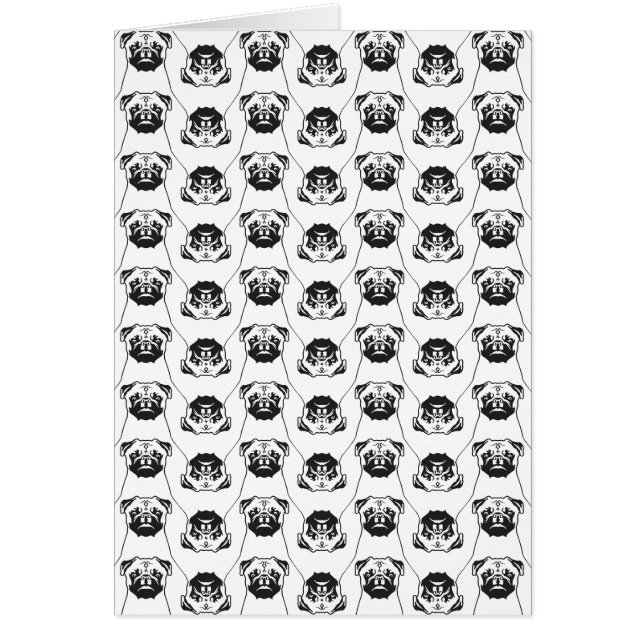 Cartão Pugs (Frente)