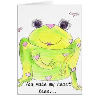 Cartão Pulo do coração