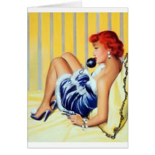 Cartão Pulp Redhead Aiming