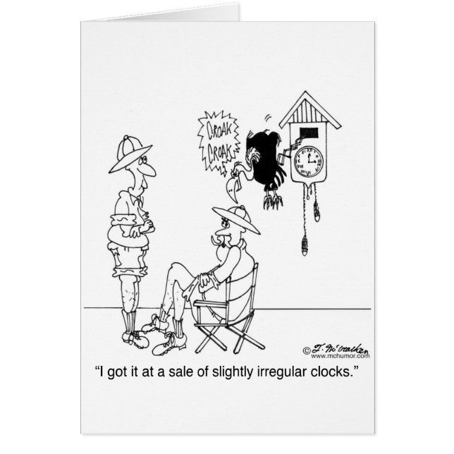 Cartão Pulso de disparo de cuco leve irregular (Frente)