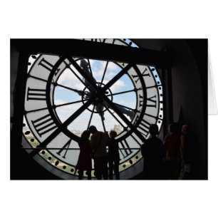Cartão Pulso de disparo no museu de D'Orsay - Paris,