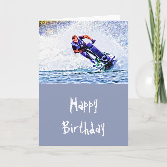 Cartão Pulverizador Wave Runner (Frente)