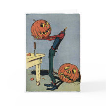 Pumpkin Esculpindo Sua Cabeça - Halloween