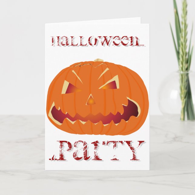 Cartão Pumpkin for Halloween 5 (Frente)