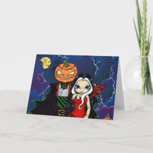 Cartão "Pumpkin King's Night Out" Greeting Card