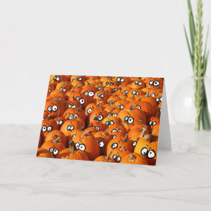 Cartão pumpkin mania