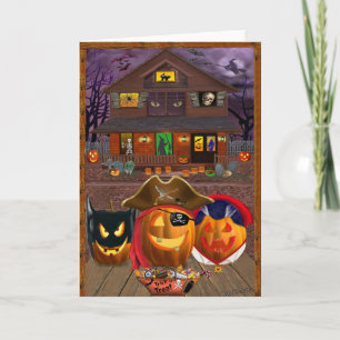 CARTÃO PUMPKIN MASQUERADE