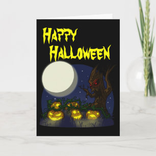 Cartão Pumpkin Patch Halloween Card