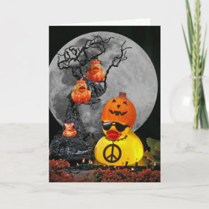 Cartão Pumpkinhead para a Paz!