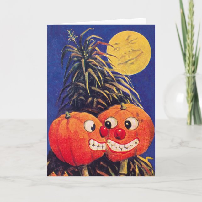 Cartão Pumpkinheads (Frente)