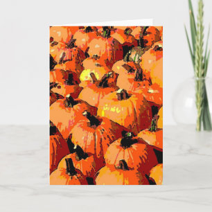 Cartão pumpkinpatch