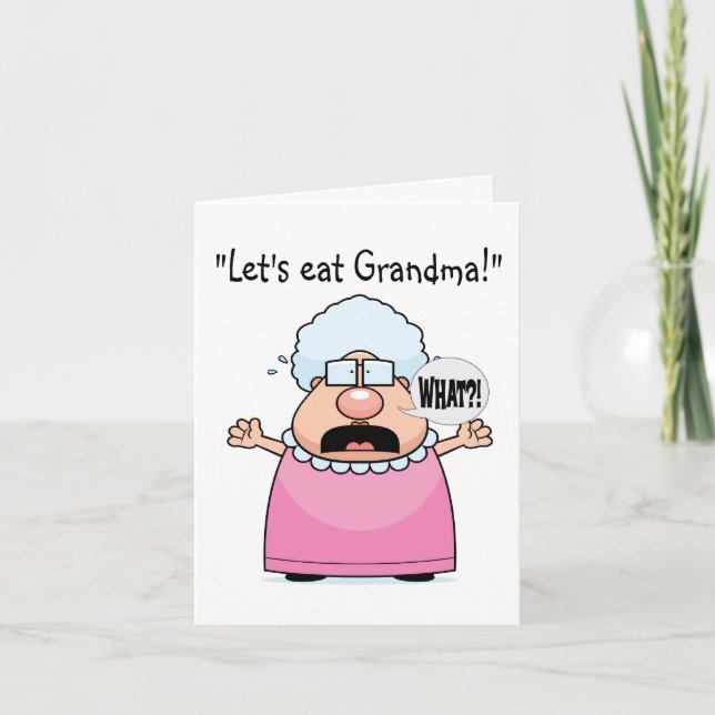 Cartão Punctuation Saves Lives Note Card (Frente)